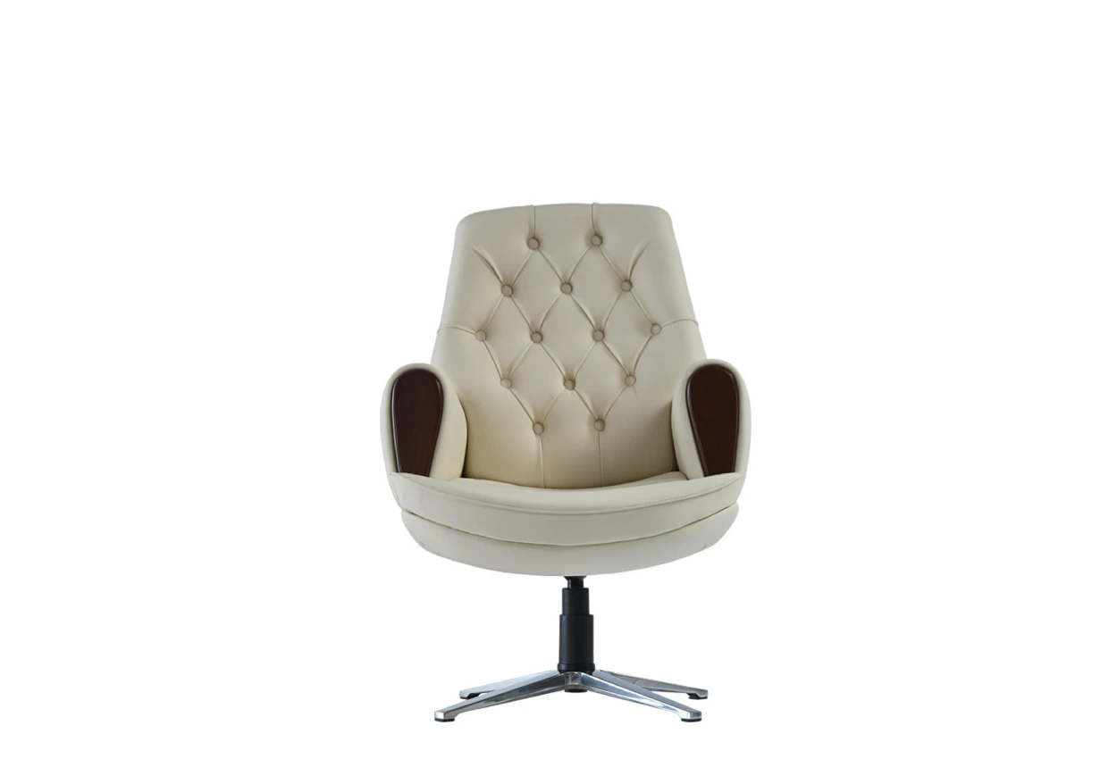 Magnus Çalışma Koltuğu Beyaz Ön