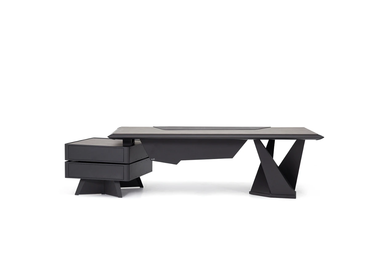 Shape Yönetici Masası Antrasit Ön