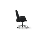 Soft Çalışma Koltuğu Siyah Yan